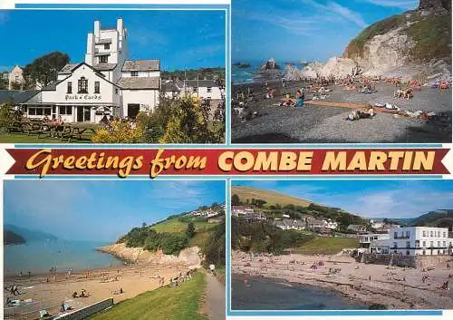 Postcard United Kingdom England Combe Martin
