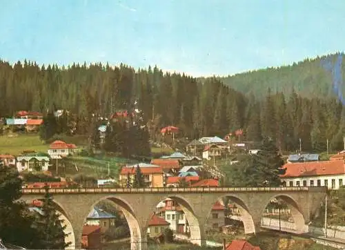 Postcard Romania Borsec 1977