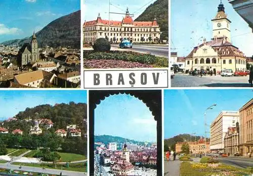 Postcard Romania Brasov 1980