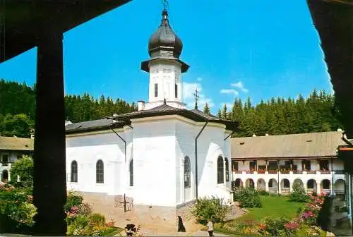Postcard Romania Manastirea Agapia