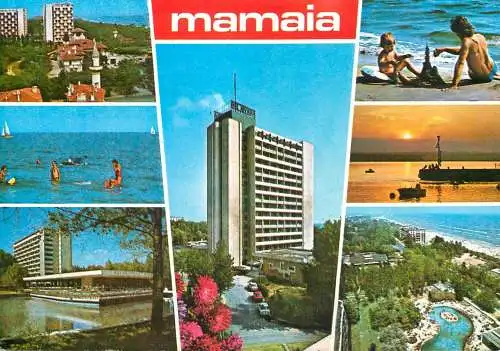 Postcard Romania litoral Mamaia