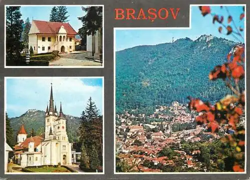 Postcard Romania Brasov 1980