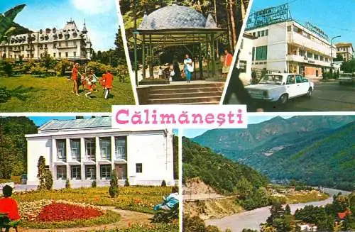 Postcard Romania Calimanesti 1980