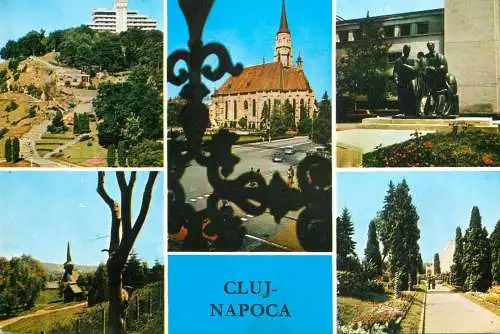 Postcard Romania Cluj Napoca
