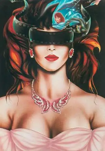 ILLUSTRATEURS fantaisie " Reve cinematographique " par Michel Canetti