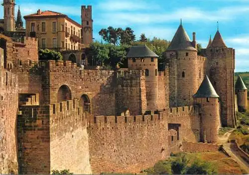 Postcard France Aude > Carcassonne porte d'Aude