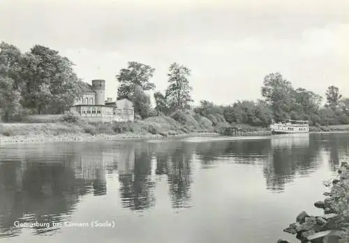 Georgsburg bei Konnern Saale Dampfer