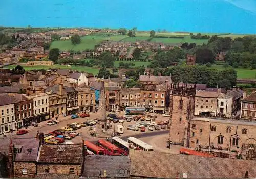 Postcard United Kingdom England Richmond Market place