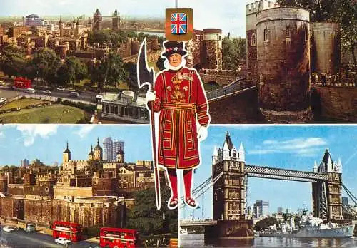 Postcard United Kingdom England London Tower of London