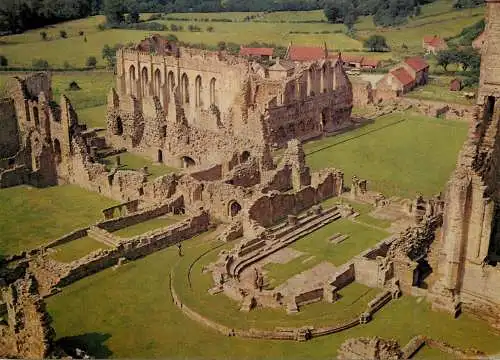 Postcard United Kingdom England Rievaulx abbey North Yorkshire
