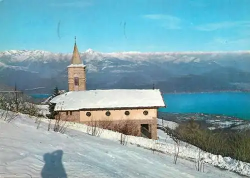 Postcard Italy Mottarone la chiesetta