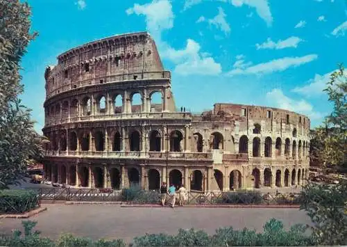 Postcard Italy Rome Colosseum