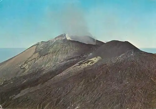 Postcard Italy Etna main crater