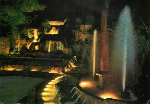 Postcard Italy Tivoli villa d'Este Largo Rometta