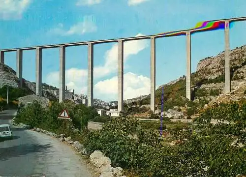 Postcard Italy Modica Guerrieri bridge
