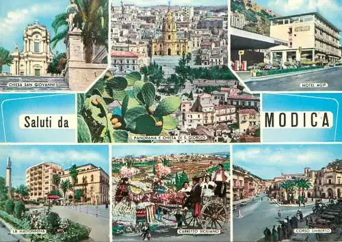 Postcard Italy Marina di Modica