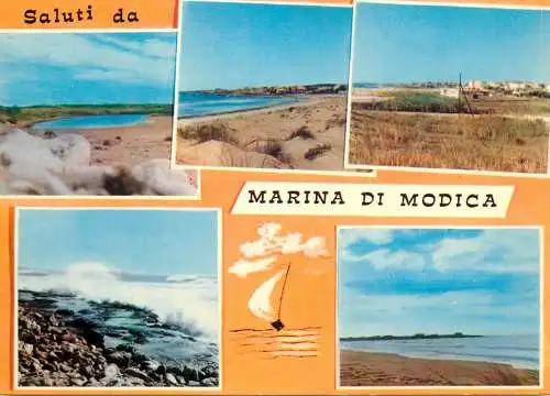 Postcard Italy Marina di Modica