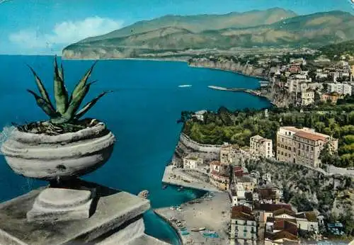 Postcard Italy Sorrento Bristol hotel