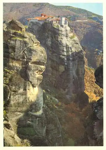 Postcard Greece Meteora couvent de Varlaam