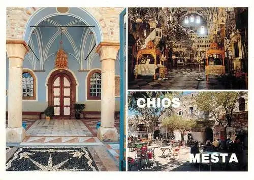 Postcard Greece Chios Mesta