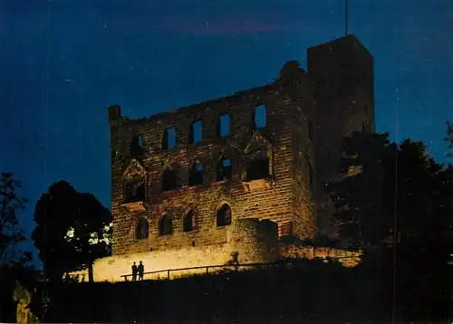 Postcard Germany Tubingen Neustadt Hambach castle