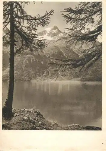 Postcard Germany Hannover mountain lake
