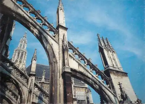 Postcard Belgium Antwerp cathedrale Notre Dame