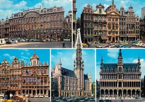 Postcard Belgium Bruxelles Andanken