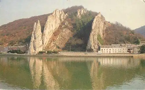 Postcard Belgium Dinant Rocher Bayard