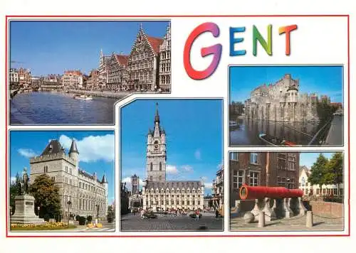 Postcard Belgium Gent