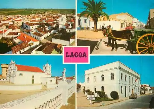 Postcard Portugal Lagoa Algarve