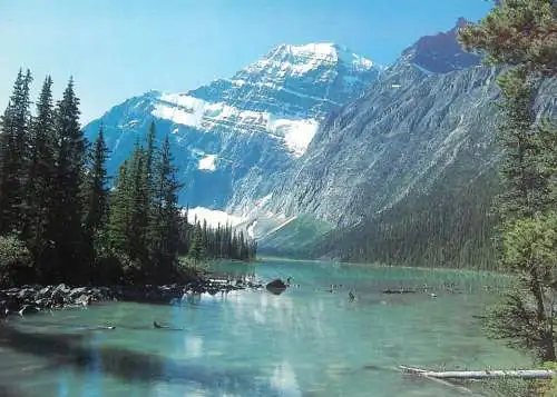 Postcard Canada Mount Jasper National park Mount Edith Caveli