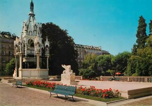Postcard Switzerland Genève le monument Brunswick