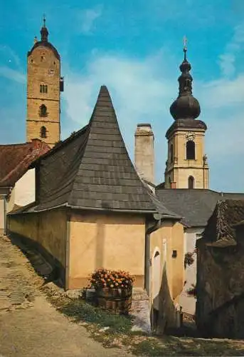 Postcard Germany Krems Stein a. d. Donau Steiner Wegscheid