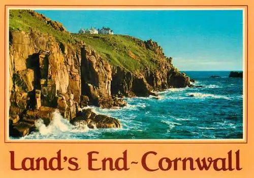 Postcard United Kingdom England Cornwall Land's End