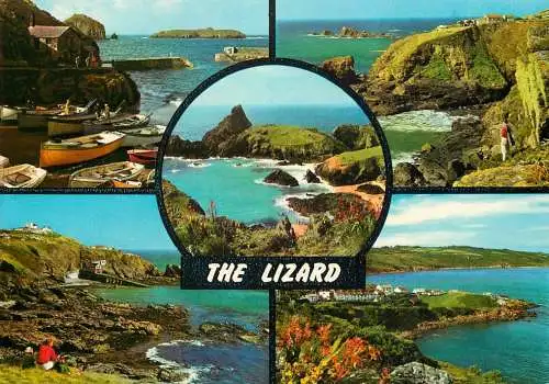 Postcard United Kingdom England Cornwall The Lizard landscapes