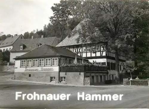 Postcard Germany Frohnauer Hammer Herrenhaus Wohnhaus