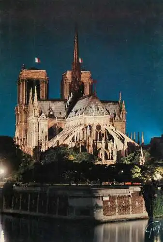 Postcard France Paris Notre Dame de Paris