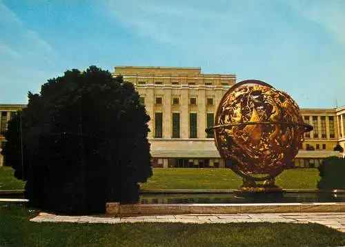 Postcard Switzerland GE Geneva Genève palais des Nations