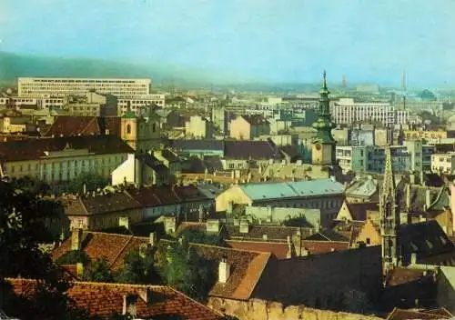 Postcard Slovakia Bratislava castle view