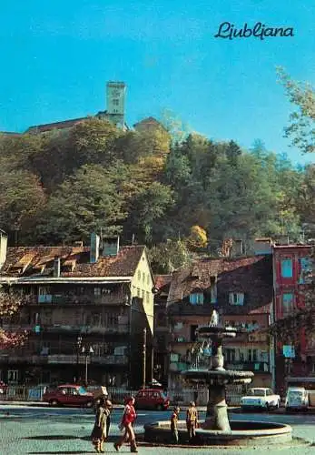 Postcard Slovenia Ljubljana