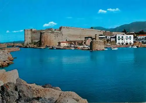 Postcard Cyprus Kyrenia castle