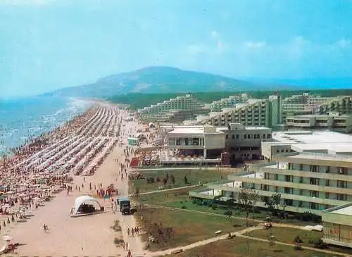 Postcard Bulgaria Albena kurort