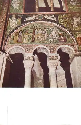 Postcard Italy Ravenna Basilica of S. Vitale mosaics of the presbitery