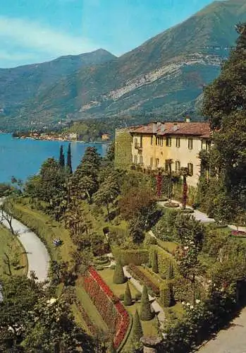Postcard Italy Bellagio lake of Como