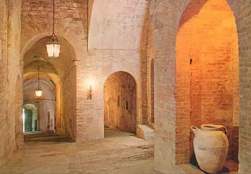 Postcard Italy Perugia Rocca Paolina Via Borgo
