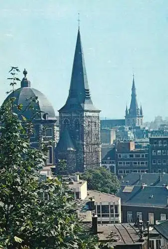 Postcard Belgium Liege eglise Saint Jean l'evangeliste