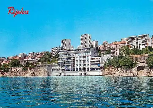 Postcard Croatia Rijeka