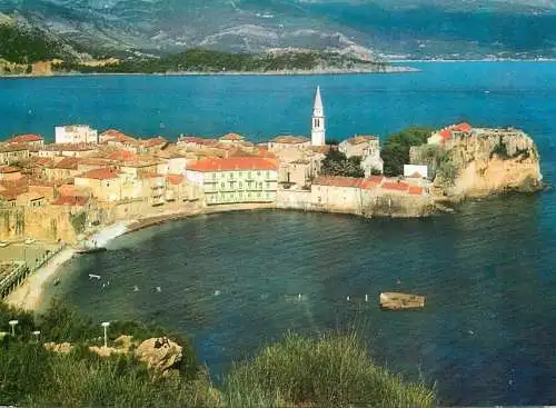Postcard Montenegro Budva