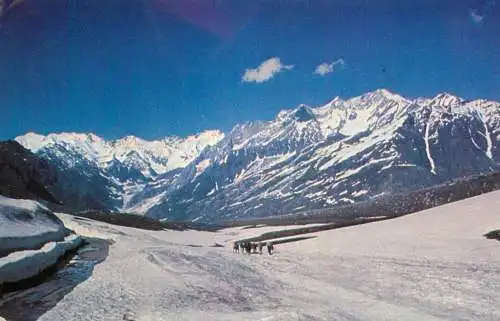 Postcard India Rohtang Pass Himachal Pradesh